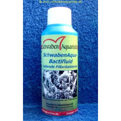 SchwabenAqua-Bactifluid 250ml (ausreichend für 2500 Liter Aquarienwasser)