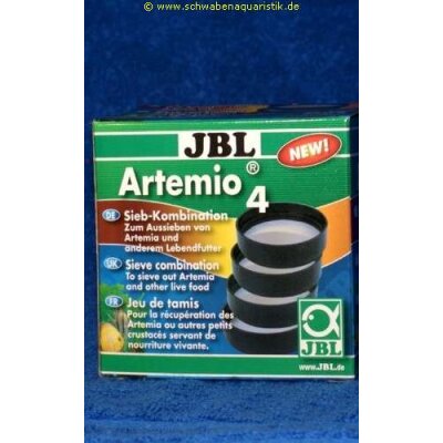JBL Artemio 4 Sieb-Kombination zum Aussieben von Artemia und anderem Lebendfutter