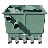 AquaLogistik Center-Vortex Filter C 80 leer ohne Deckel...