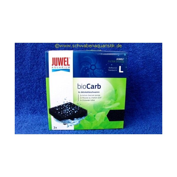 JUWEL bioCarb L- Mousse charbon pour aquarium Juwel